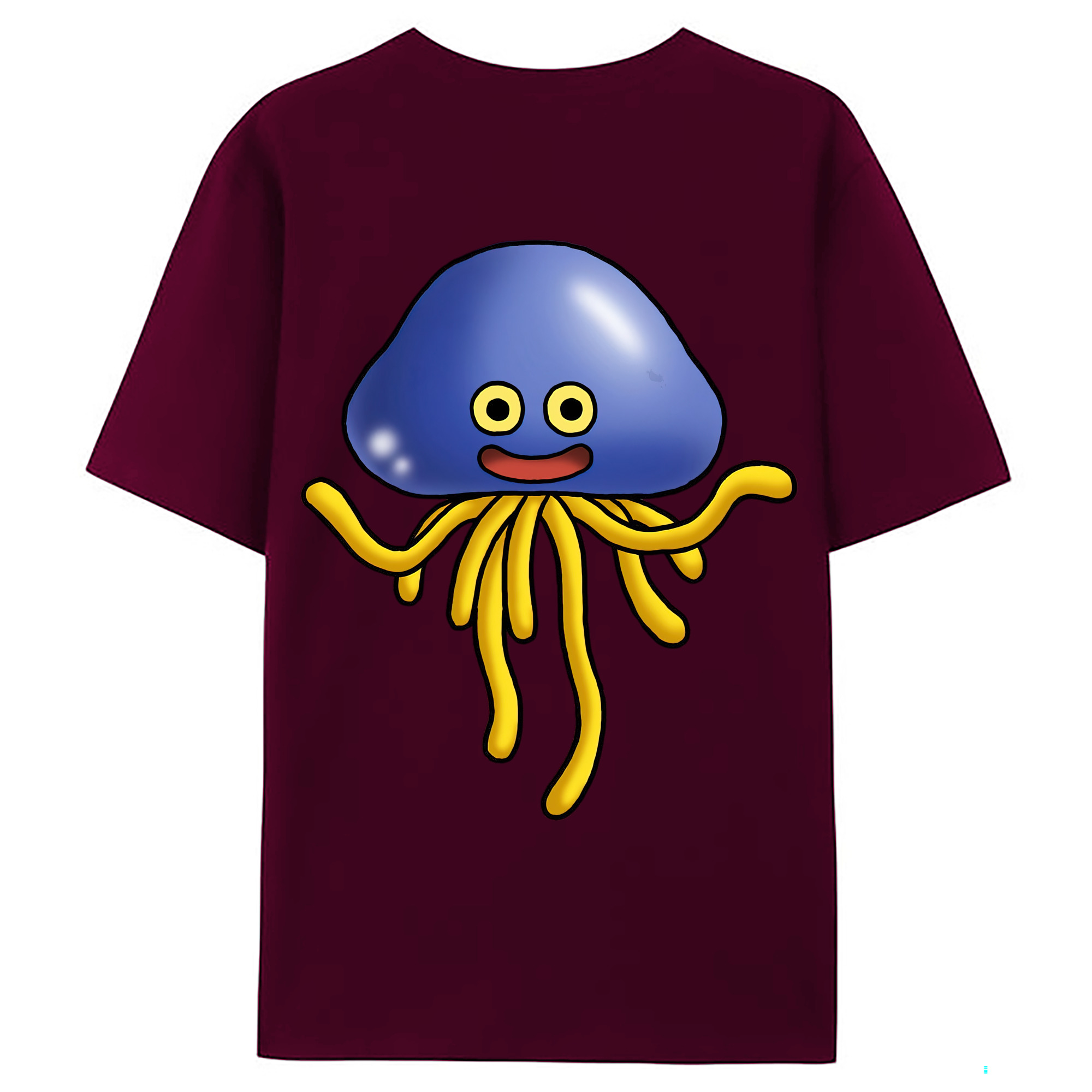 （画像用） ドラゴンクエスト Doragon Kuesuto Dragon Quest レディース半袖Tシャツ(バックプリント)